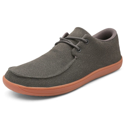 High-Quality Wide Barefoot Non-Slip Casual Walking Shoes – Comfortable Classic Fashion Men’s Sneakers, Plus Size 46
