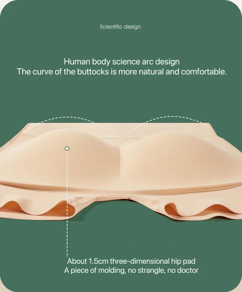 Padded Butt Lifter Underwear – Body Shaper Hip Enhancer Push-Up Panty