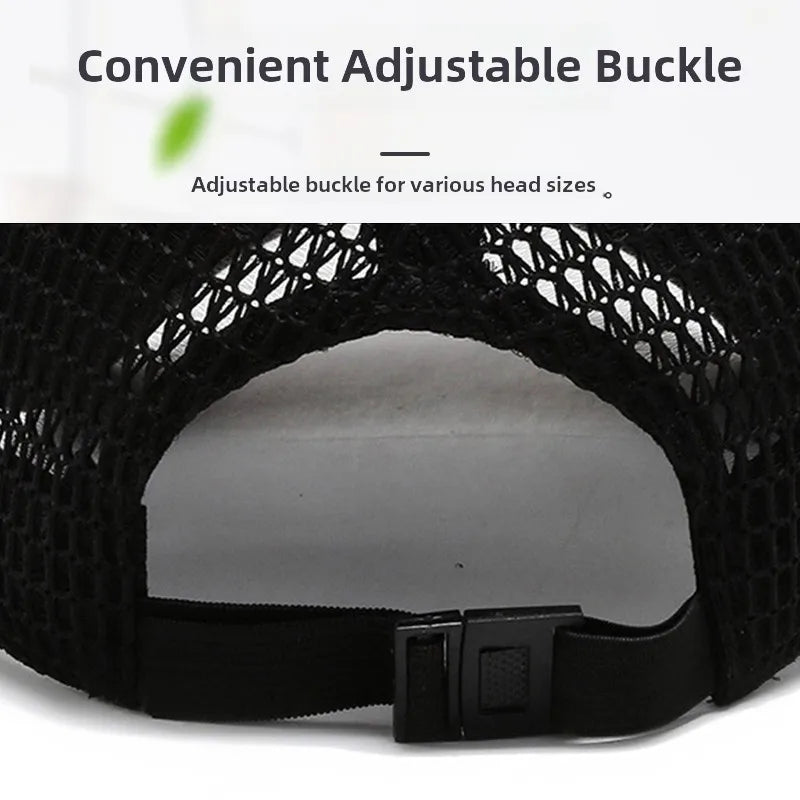 Summer Baseball Cap - UV Protection Breathable Mesh Hat for Hiking, Fishing & Outdoor Activities