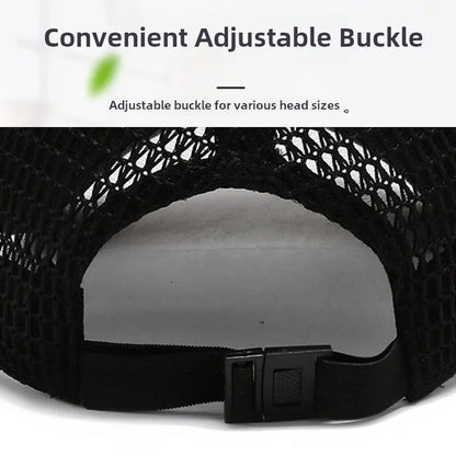 Summer Baseball Cap - UV Protection Breathable Mesh Hat for Hiking, Fishing & Outdoor Activities