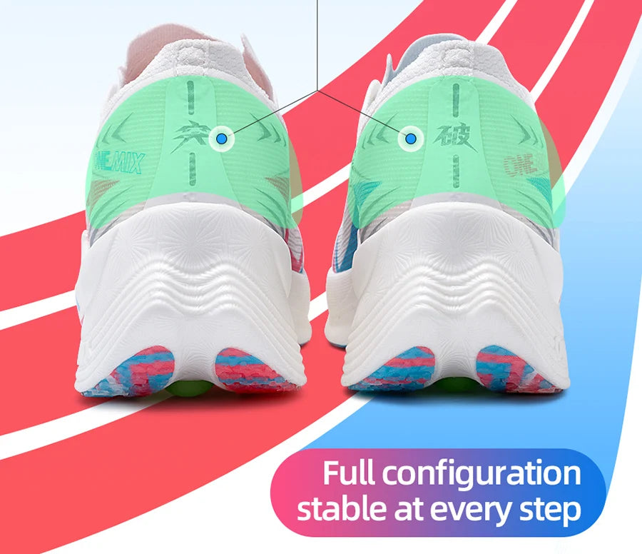 ONEMIX 2025 Carbon Plate Marathon Running Shoes - Ultralight Shock-Absorbing Sneakers with Stable Support