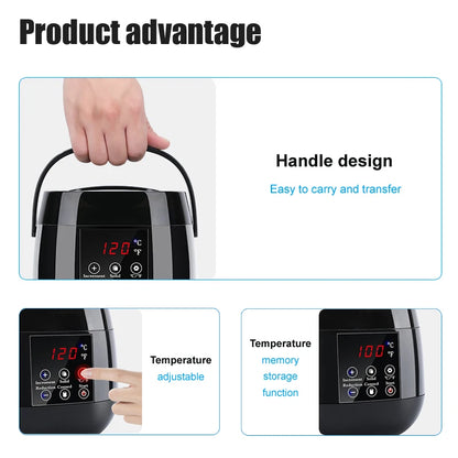 500ml Digital Wax Warmer – Professional Hair Removal Heating Machine for Wax Beans & Depilation