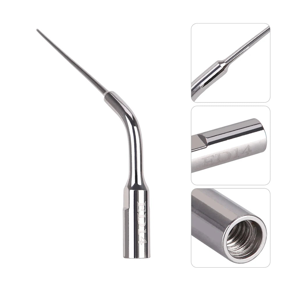 AZDENT 5pcs Dental Scaler Tips – Compatible with EMS, WOODPECKER, SATELEC, DTE, NSK Ultrasonic Scalers