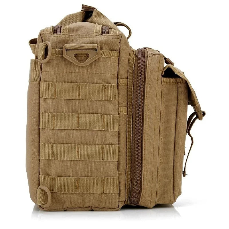 New Tactical Molle Backpack – Nylon Messenger Shoulder Bag, Laptop Briefcase, Outdoor