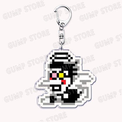 Deltarune & Undertale Keychains – Ralsei, Kris, Susie & Spamton Fan Gaming Accessories