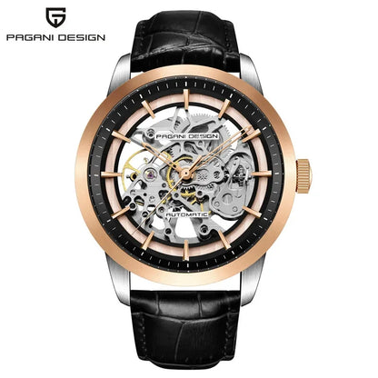 2024 PAGANI DESIGN Men's Luxury Automatic Mechanical Watch – Stainless Steel Waterproof Sports Leather Timepiece