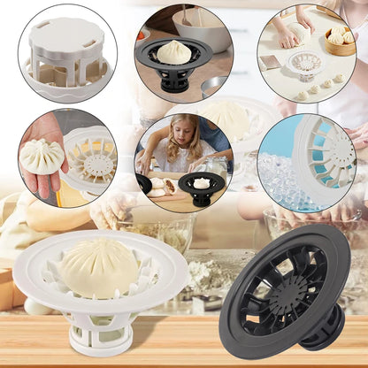 Flower Shaped Dumpling & Bun Maker Mold – DIY Pastry, Pie & Homemade Baking Tool
