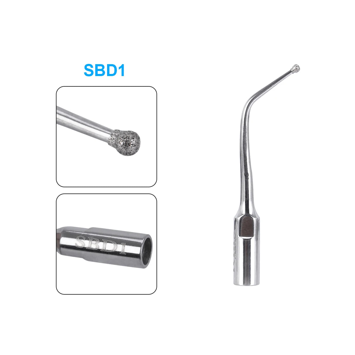 AZDENT Dental Ultrasonic Scaler Tips – Scaling, Periodontics, Endo, Perio Tips for EMS, Woodpecker, DTE, NSK, SATELEC Scalers