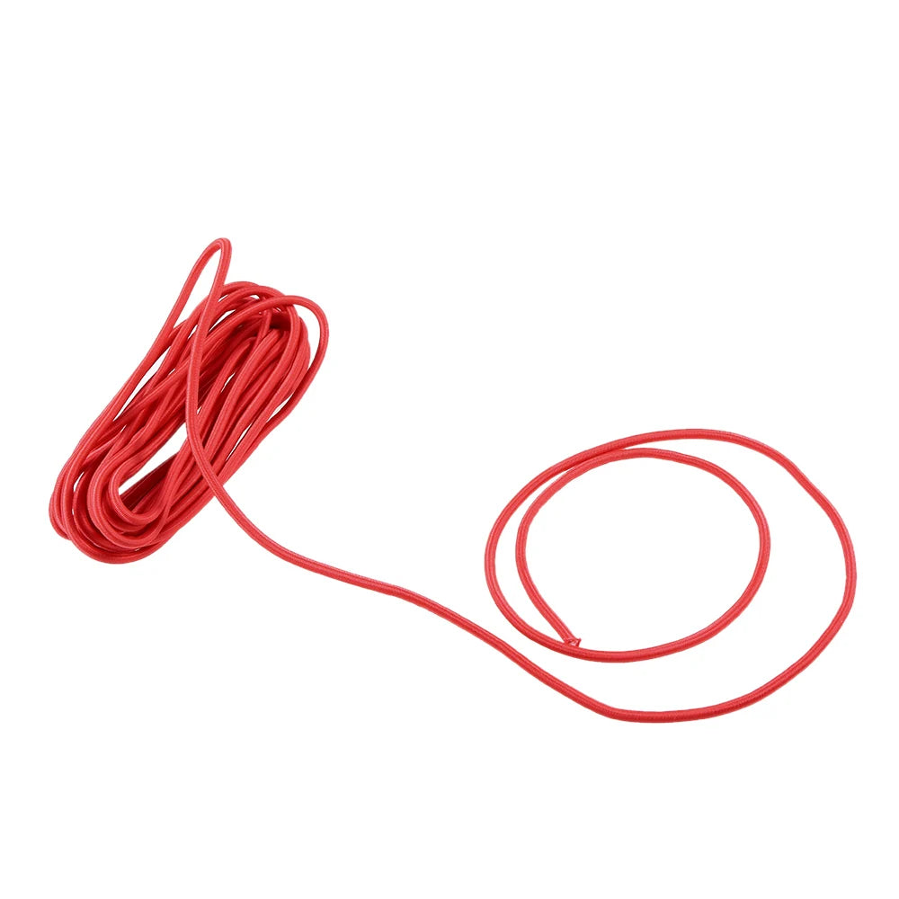 5 Meters 4mm/5mm Kayak Elastic Bungee Cord – Paddle Holder, Deck Rigging & Rear Securing Rope for Boats