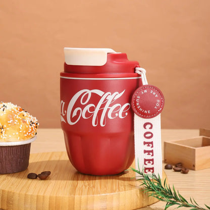 Stainless Steel Insulated Coffee Cup 260/320ml – Double Wall Vacuum Travel Mug Mini Portable Dual Drink Office Tumbler
