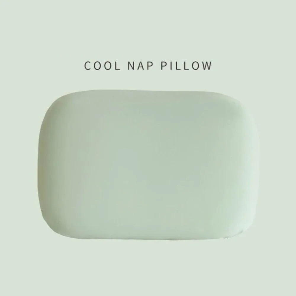 Portable Macaron Color Sponge Neck Pillow – Soft Multifunction Cervical Support Travel & Office Sleeping Cushion for Comfort and Relaxation