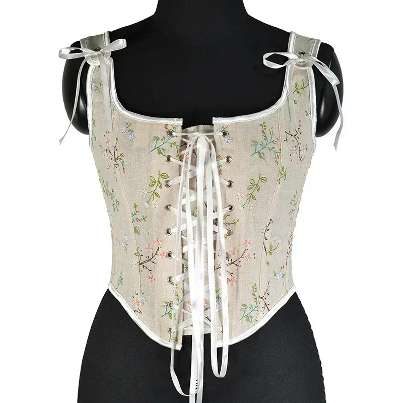 Sexy Lolita Underbust Corset – Slimming Bandage Bustier Top for Women Lingerie & Elegant Streetwear