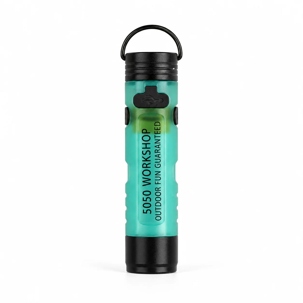 Mini 5050 Rechargeable LED Pocket Flashlight - Clip-On Hat Light and Portable Keychain Torch for Camping, Hiking, and Outdoor Use