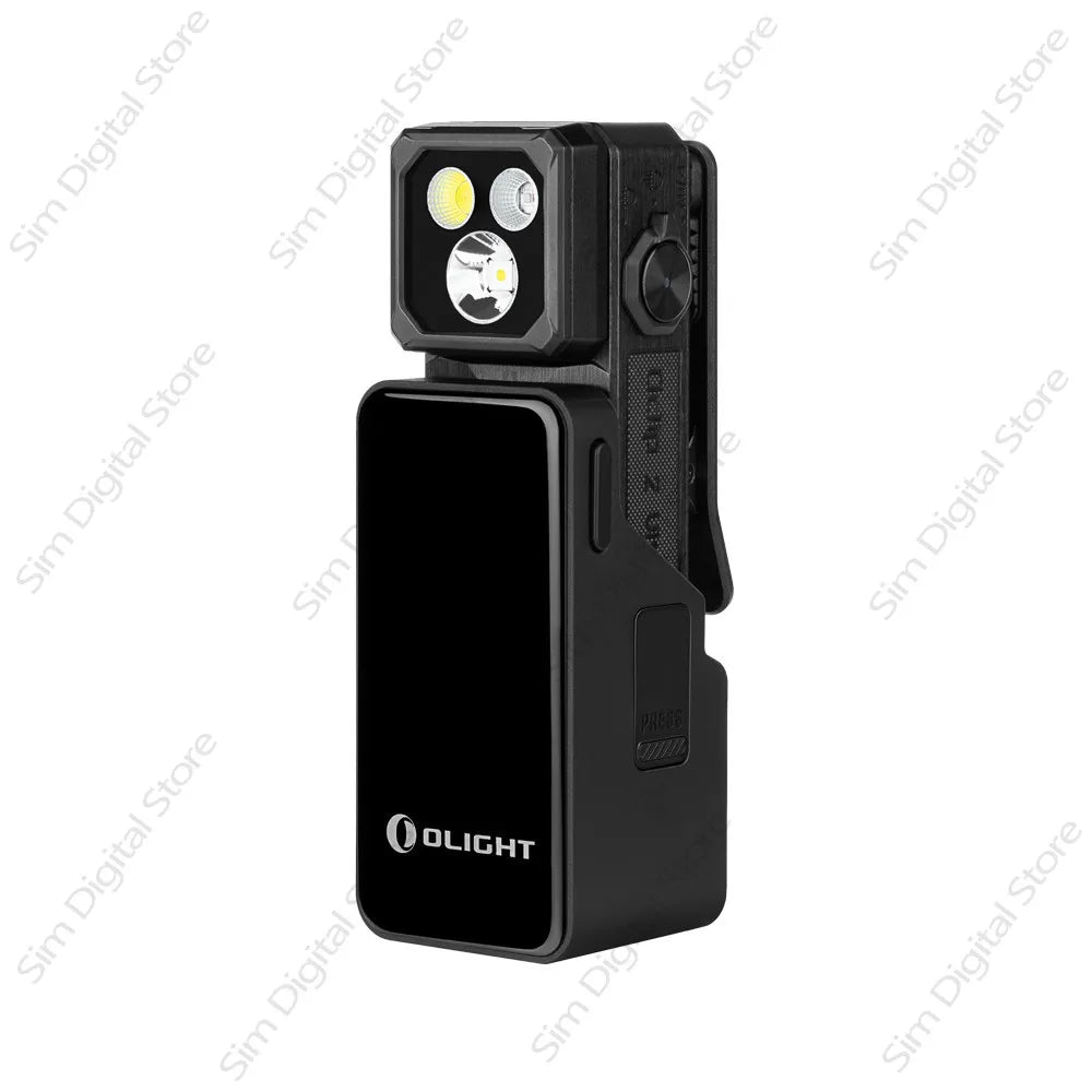 OLIGHT Oclip 2 Ultra/Pro Mini EDC Flashlight - 580LM/530LM Clip-On Headlamp with 360° Rotatable Pocket Work Light