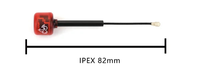RUSHFPV Cherry 2 II 5.8G FPV Antenna – LHCP/RHCP SMA UFL IPEX MMCX for Freestyle Analog & Digital Drone DIY Parts