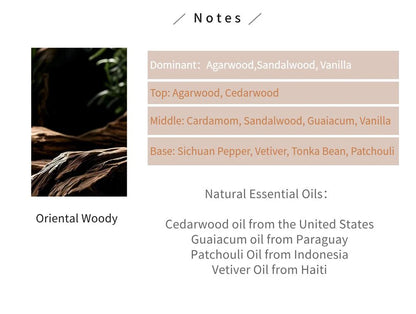 YANDER 1:1 Oud Wood Fragrance Oil - Luxury Designer Oud Parfum, Essential Oil, Oriental Woody Aromatic Blend