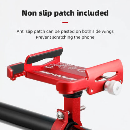 iBudim 360° Bike Phone Holder — Adjustable Handlebar Stand for 4.7–7.0" Smartphones & Motorcycles