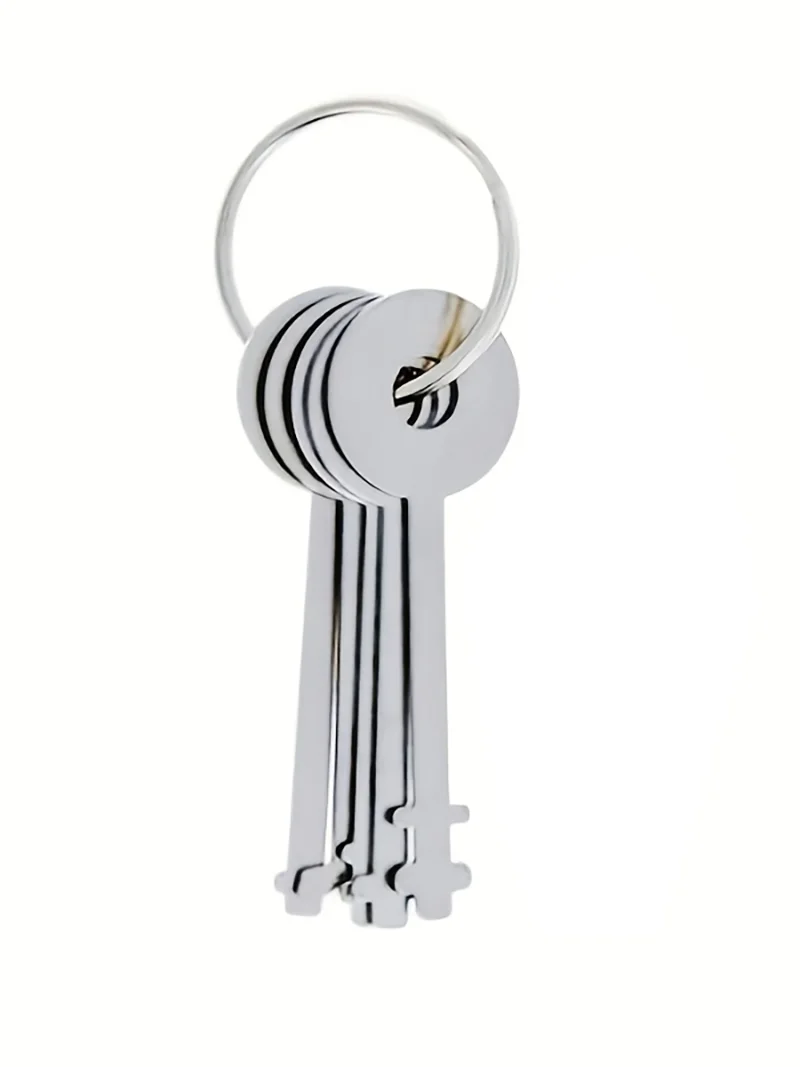 Stainless Steel Car Unlock & Repair Tool Set – Double-Sided Auto Key Replacement Accessories Kit