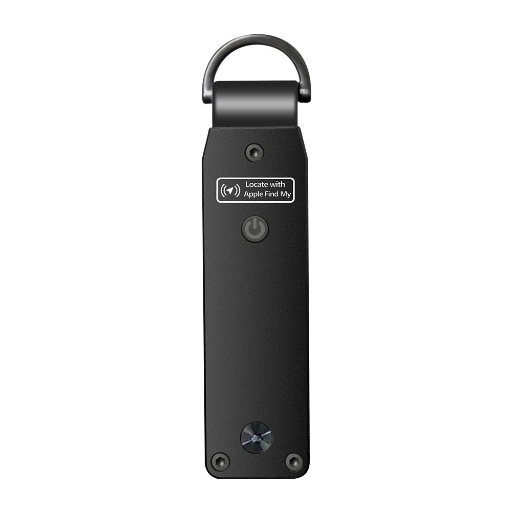 AirTag Key Holder - Built-In Tracker Keychain for 2–3 Keys, GPS Key Finder for Men & Women (iOS Only)