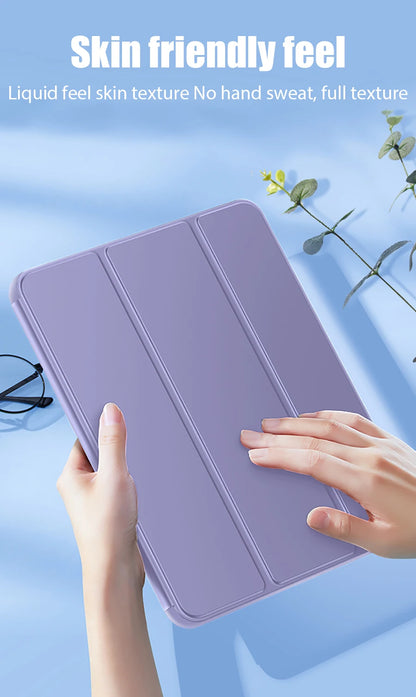 Case for iPad Pro 11/12.9/13 (M2/M4), Air 6/5/4, 10th/9th Gen, Mini 6 – Protective Cover for 10.2" to 13" iPads (2024)
