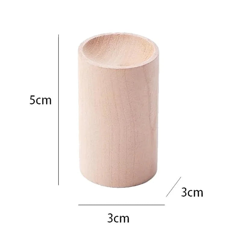 1/5PCS Mini Wooden Essential Oil Diffuser – Aromatherapy Fragrance Diffuser for Home, Office, Car, Bedroom, and Living Room