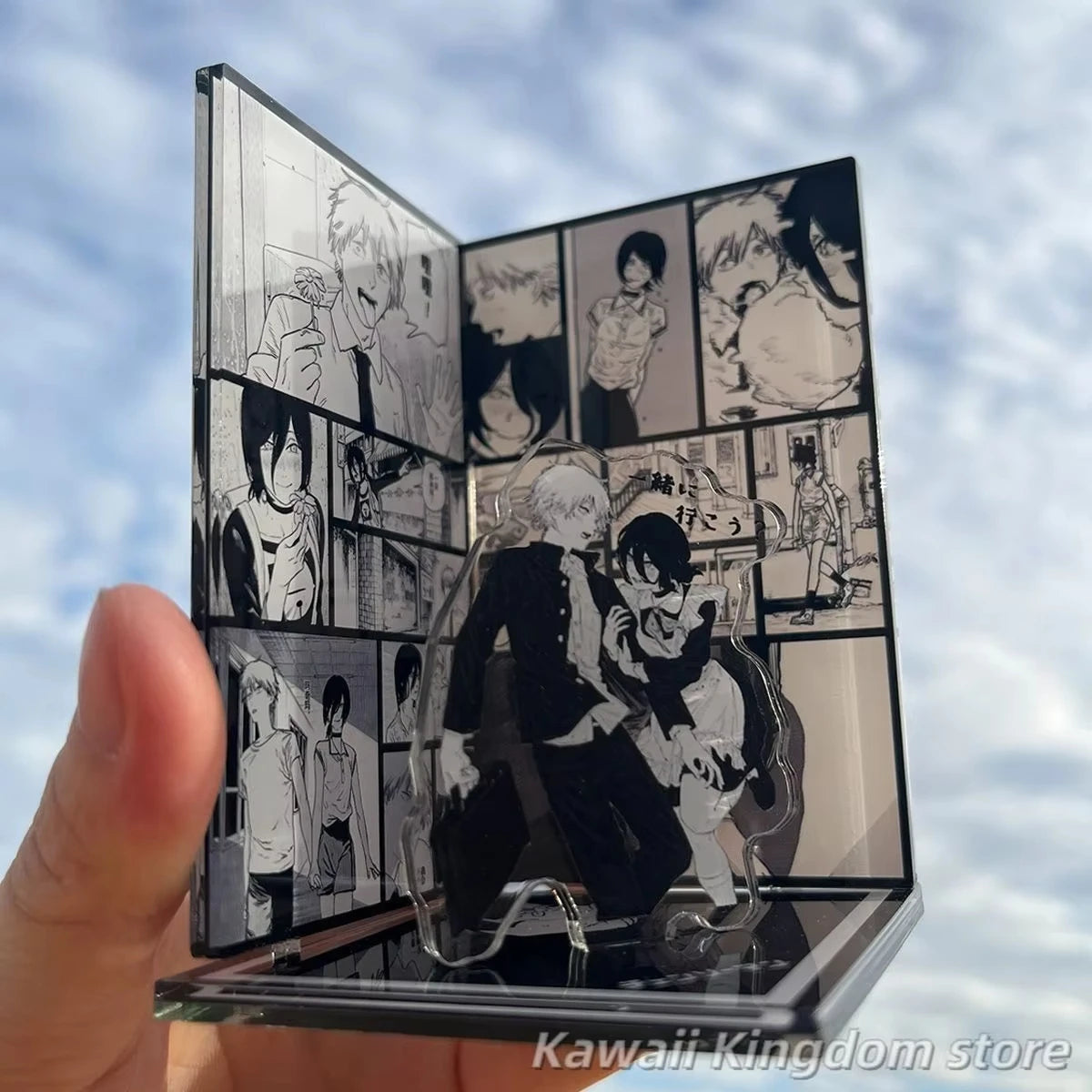 Denji & Reze Acrylic Standee - Anime Desktop Display Ornament and Collectible Gift