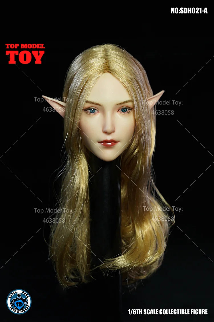 SUPER DUCK 1/6 Scale Beauty Head Sculpt — SDH018/024/027/028/030/032/042 for 12" TBL PH JO Action Figures