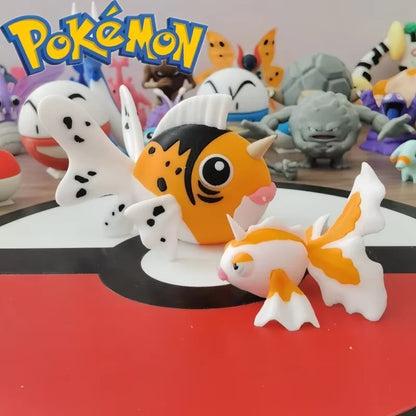 Pokemon Collectible Figures - 1:20 DIY 3D Printed Kawaii Cartoon Character Models & Kids Christmas Gift Toys