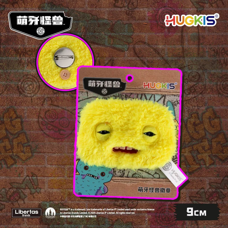 Hugkis Fuggler Plush Monster Toy - Funny Ugly Rabbit Stuffed Doll Pendant Gift