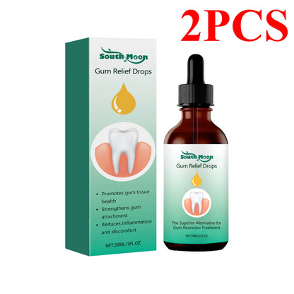 Gum Repair Oral Care Drops - Periodontal Hygiene Treatment for Gum Cleaning & Stain Removal