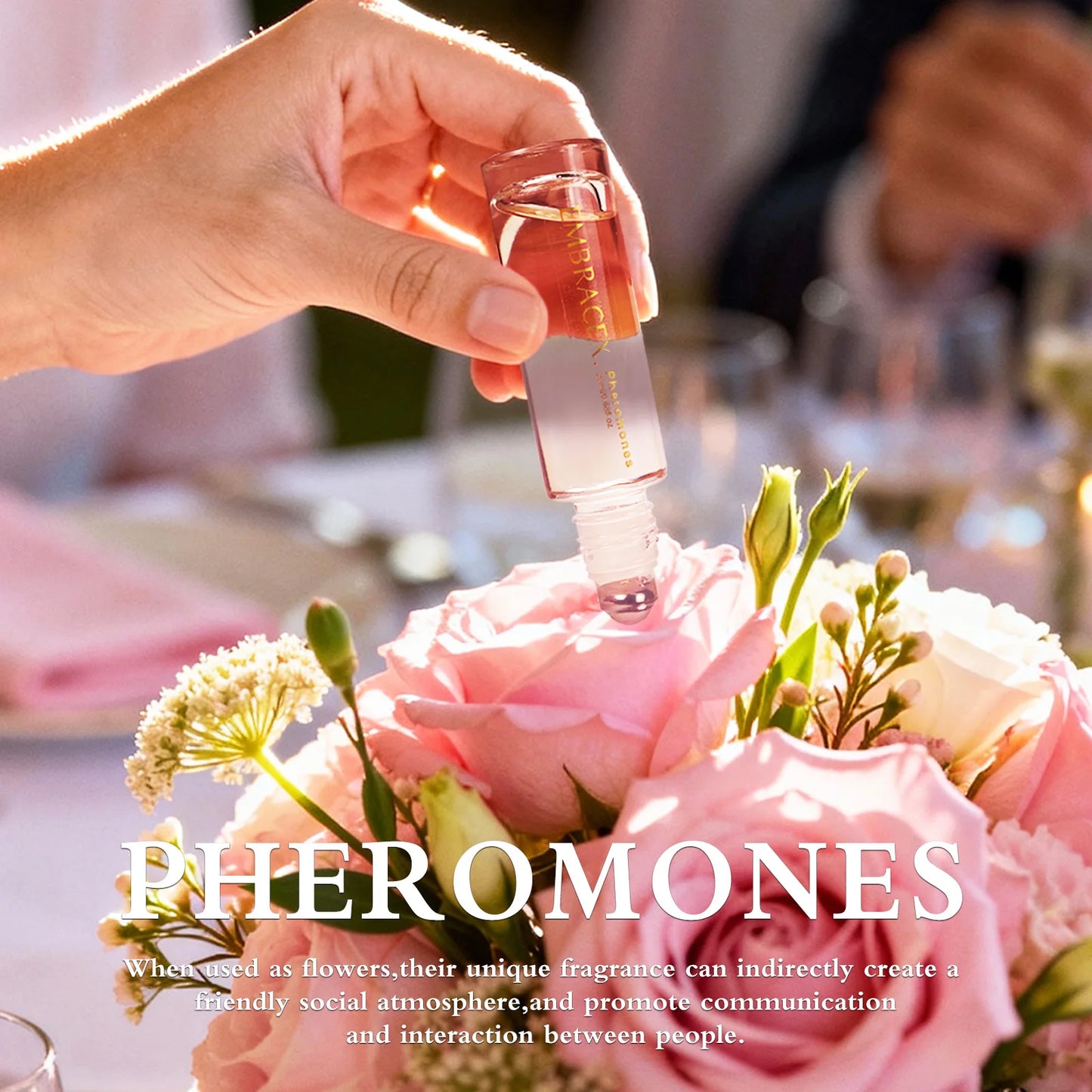 20ml Pheromone Essential Oil - Long Lasting Roll On Fragrance Perfume Gift for Women