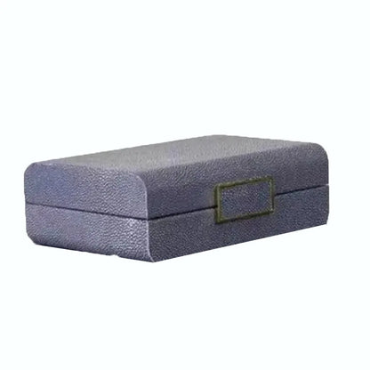Luxury Wooden Jewelry Box - Double Leather Finish Multi-Functional Jewelry Organizer & Storage Case
