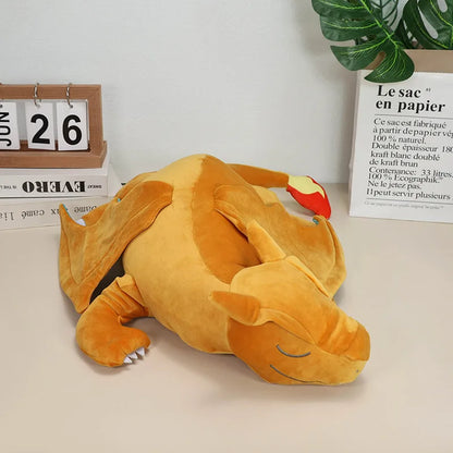 50cm Sleep Charizard Plush Toy – Anime Charizard Y Stuffed Animal Doll for Kids & Halloween Gifts