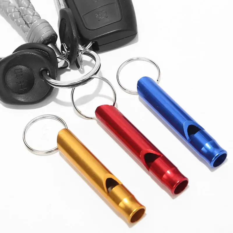 Outdoor Survival Whistle Keychain – High Decibel Portable Emergency Camping & Rescue Tool