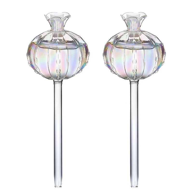 Glass Automatic Plant Watering Bulbs – Lightweight Flower Dripper for Houseplants, Easy Drip Irrigation System
