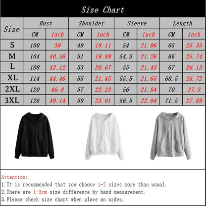 Men’s Zipper Hoodie – Autumn Winter Long Sleeve Casual Sportswear Hooded Sweatshirt Loose Fit