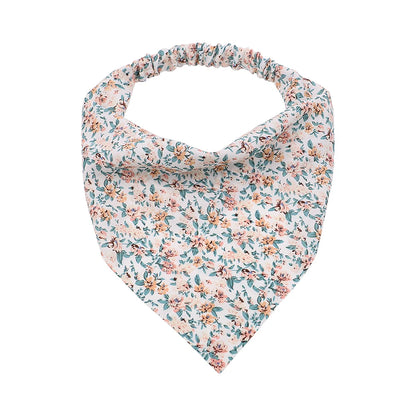 Vintage Boho Suede Headbands for Women – Soft Solid Print Cross Knot Elastic Hairbands & Bandanas for Girls