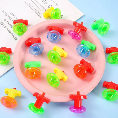 12/20pcs Mini Torsion Gyro Spinning Toys – Kids Party Favors, Christmas Gifts & Classroom Reward Prizes