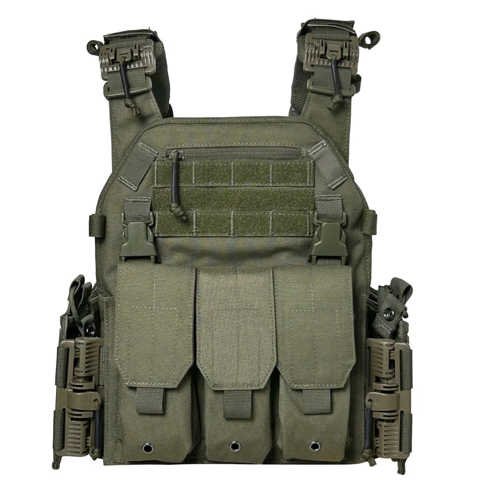 UNINOTAC Tactical Vest – High-Quality 1000D Nylon 6094K Vest with Quick Release & Triple Magazine Pouch