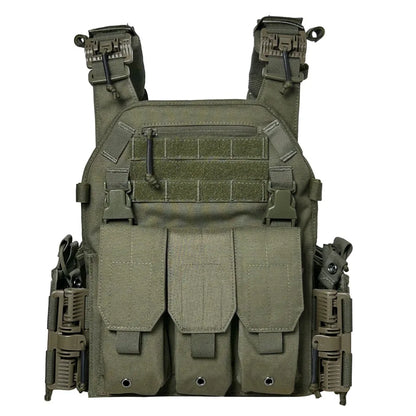 UNINOTAC Tactical Vest – High-Quality 1000D Nylon 6094K Vest with Quick Release & Triple Magazine Pouch