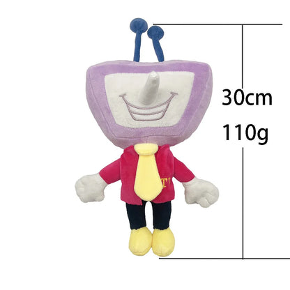 Deltarune Tenna Plush Toy - Soft Cartoon Character Stuffed Doll for Fans & Collectors
