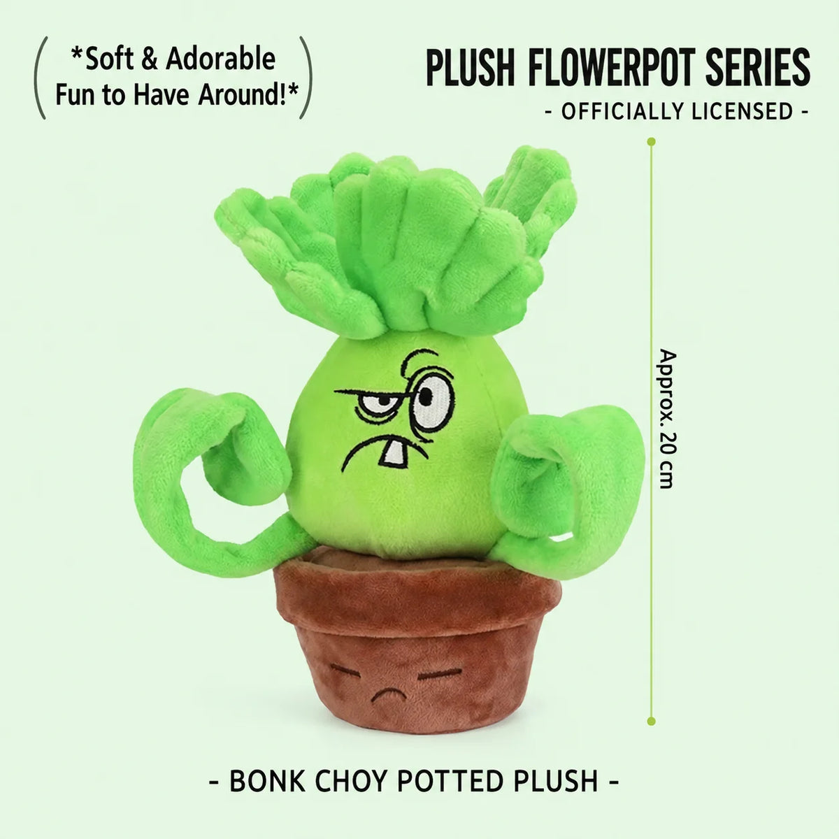 Plants vs. Zombies 2 Plush Toys - Sunflower and Peashooter Potted Plant Dolls, Soft Pillow Toys and Gifts for Teens