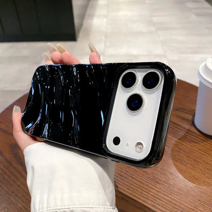 Wave Texture Soft Silicone Phone Case for iPhone 17 Air / 16 / 15 / 14 / 13 / 12 / 11 / XS / 8 Plus Pro Max – Full Protection Bumper Cover with Independent Buttons & Shockproof Design