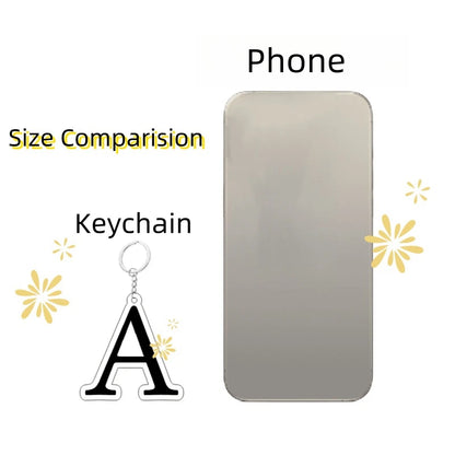 Custom 5cm Acrylic Keychain — HD Transparent Anime Character Charm for Women, Couples Accessories & Easter Gift