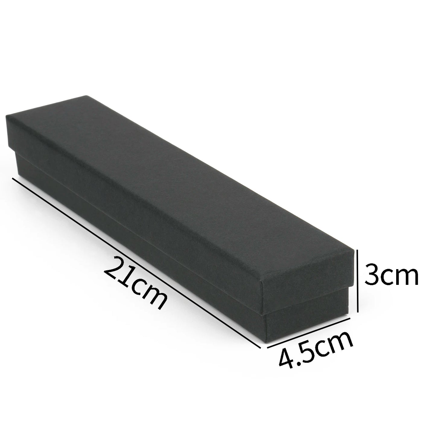 Black Square Jewelry Gift Box Organizer — Display & Packaging for Rings, Earrings, Necklaces, Bracelets, Brooches