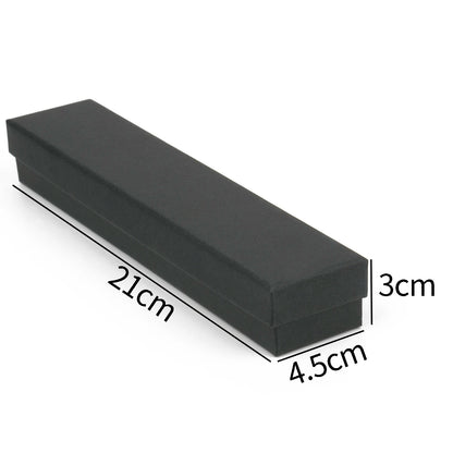 Black Square Jewelry Gift Box Organizer — Display & Packaging for Rings, Earrings, Necklaces, Bracelets, Brooches
