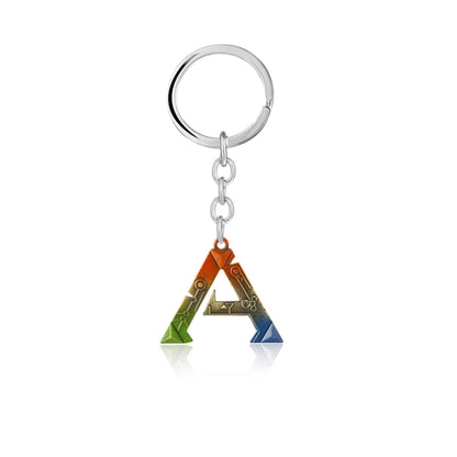ARK Survival Evolved Logo A Metal Keychain – Game Inspired Alloy Keyring Pendant for Men & Women Car Bag Key Holder Gift