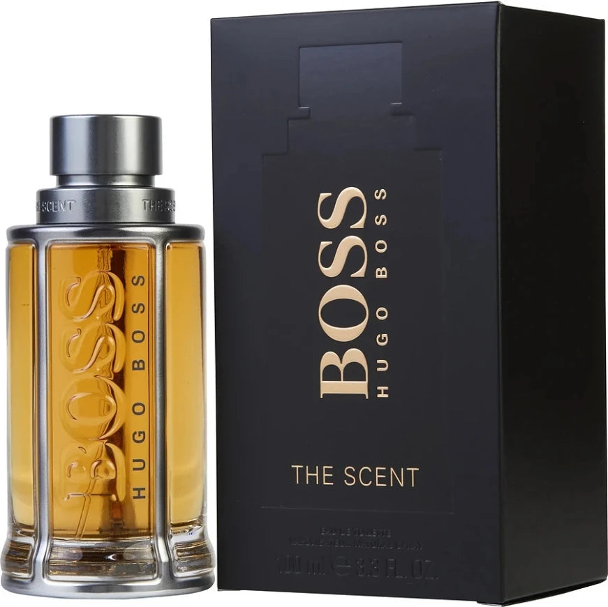 HUGO BOSS THE SCENT Eau de Toilette for Men 100ml – Oriental Woody Long-Lasting Seductive Fragrance Perfume for Him