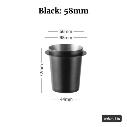 Stainless Steel Espresso Coffee Tamper & Distributor – Powder Leveler with WDT Stirring Tool for Barista & Café Accessories
