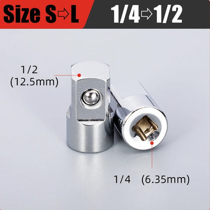 # Telescopic Ratchet Wrench Set - 72-Tooth Quick Release Adjustable Head Tool for Automotive Repair